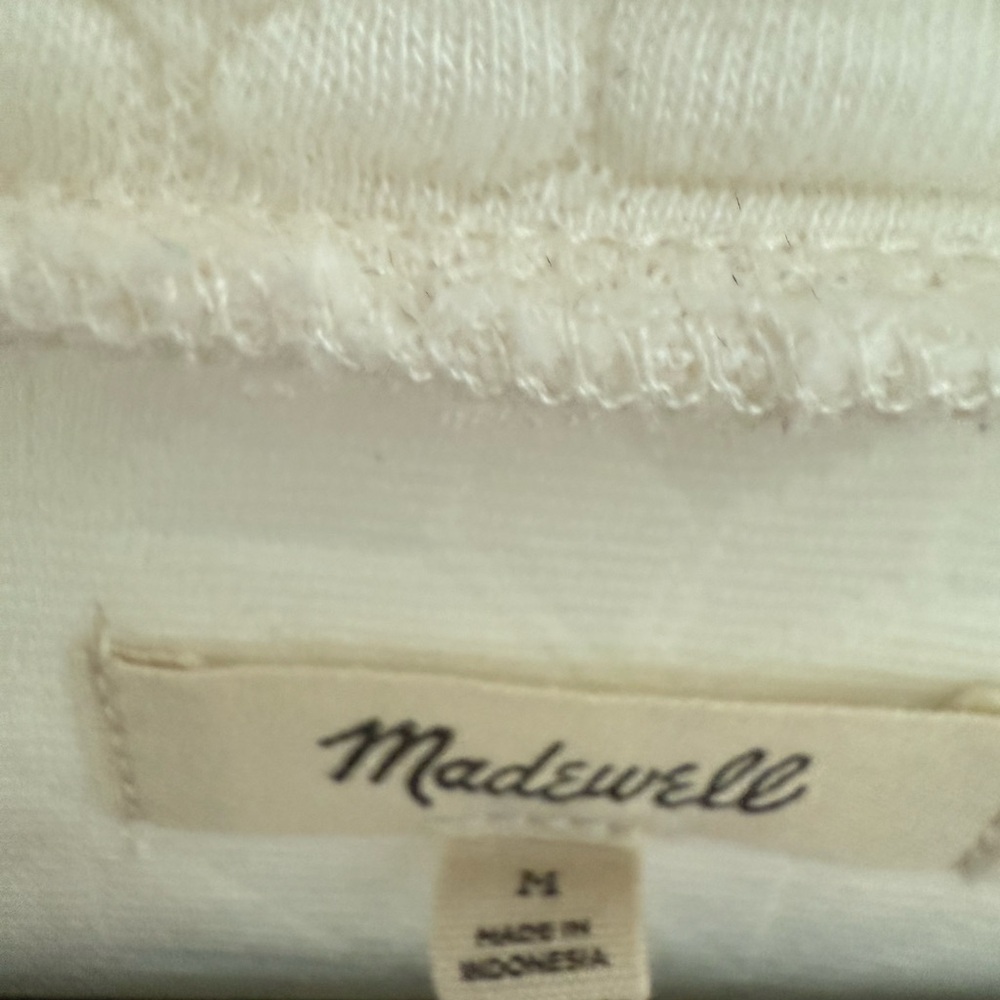 Madewell Quilted Pullover Sweater - Picture 3 of 4